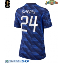 Maglie da calcio Francia Rayan Cherki #24 Prima Maglia Femminile Mondiali 2026  Manica Corta